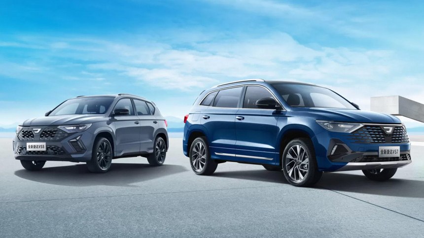 Кроссоверы Jetta VS5 и VS7 под заказ из Китая